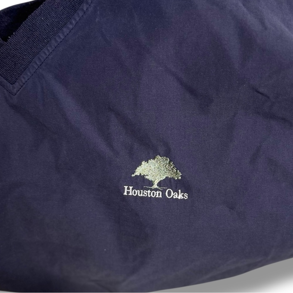Page & Tuttle Blue Golf Windbreaker Pullover Jacket V-neck Performance Athletic - Picture 9 of 16